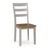 Harperfeld - Dining Room Side Chair (Set of 2) - Natural / Gray
