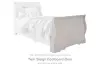 Anarasia - Twin Sleigh Footboard - White