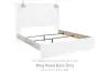 Cambeck - King Panel Rails - Whitewash