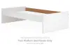 Onita - Twin Platform Bed Panels - White