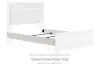 Altyra - Queen Panel Rails - White