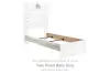 Cambeck - Twin Panel Rails - Whitewash