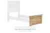 Makidern - Twin Panel Footboard - Tan