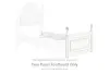 Kozlani - Twin Panel Footboard - White