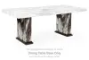 Jeshina - Rectangular Dining Room Table Base - Dark Brown