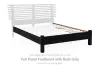Danziar - Full Panel Footboard With Rails - Black