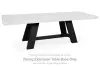 Greddinton - Rectangular Dining Extension Table Base - Brown / Black
