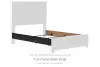 Maribel - Full Panel Rails - Black