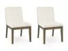 Marxmore - Dining Upholstered Side Chair (Set of 2) - Beige / Brown
