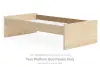 Onita - Twin Platform Bed Panels - Natural