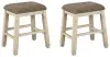Bolanburg - Upholstered Stool (Set of 2) - Beige