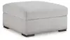 Gabyleigh - Ottoman With Storage - Nickel