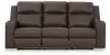 Lavenhorne - Rec Sofa W/Drop Down Table - Granite