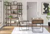 Montia - Home Office Desk, Desk Chair, Bookcase - Light Brown