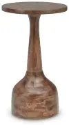 Joville - Accent Table - Medium Brown