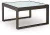 Beachloft - Square Cocktail Table - Black / Gray