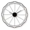 Arkthorne - Wall Clock - Black