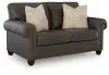 Roxmere - Loveseat - Umber