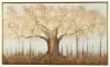 Dalewick - Wall Art - Brown / Gray / Gold Finish