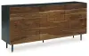 Darrey - Accent Cabinet - Natural / Brown