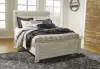 Bellaby - Queen Panel Rails - Whitewash