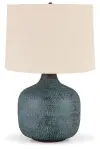 Malthace - Metal Table Lamp  - Patina