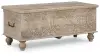 Fossil Ridge - Storage Bench - Beige