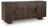 Cato - Accent Cabinet - Dark Brown