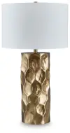 Marshawn - Metal Table Lamp - Gold Finish
