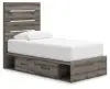 Graystorm - Panel Storage Bed