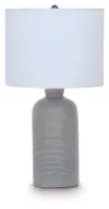 Wimlow - Ceramic Table Lamp - Gray Blue