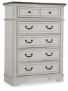 Blendon - Five Drawer Chest - Two-tone