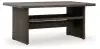 Brook Ranch - Rect Multi-use Table - Brown