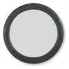 Corinsworth - Accent Mirror - Charcoal / Brass Finish