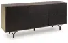 Lavinmont - Accent Cabinet - Multi Brown