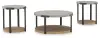 Darthurst - Occasional Table Set (Set of 3) - Light Brown