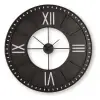 Lytle - Wall Clock - Antique Brown