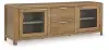 Rencott - Extra Large TV Stand - Light Brown
