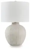 Calbert - Poly Table Lamp - Warm Gray