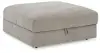 Aslan Court - Ottoman With Storage - Pebble