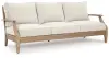 Carter Hall - Sofa With Cushion - Beige