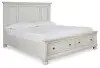 Robbinsdale - Panel Storage Bed