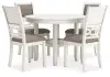 Erinberg - Dining Room Table Set (Set of 5) - Antique White