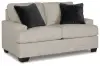 Vayda - Loveseat - Pebble