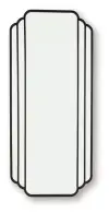 Antigone - Floor Mirror - Black
