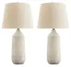 Willport - Ceramic Table Lamp (Set of 2) - Off White