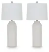 Vauville - Poly Table Lamp (Set of 2) - White