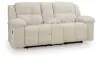 Orlen - Double Reclining Loveseat With Console - Winter