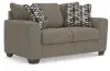 Triston-Peaks - Loveseat - Suede
