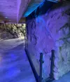 Faux rock wall